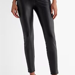 Express Black “Leather” Leggings Sleek Tailored Design